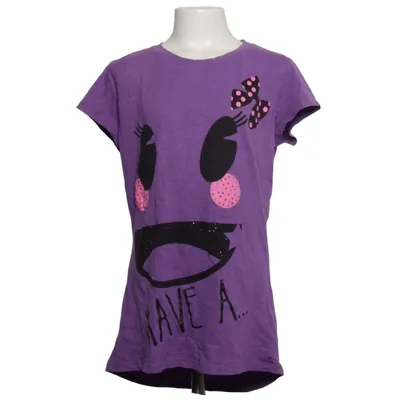 T-shirt (Lila, Flerfärgad) från Here + There by C&A Bomull