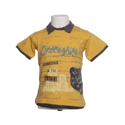 Pikétröja (Gul, Grå) från Abito