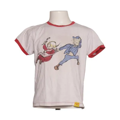T-shirt (Blanc, Rouge, Bleu) de Astrid Lindgrens Värld Coton