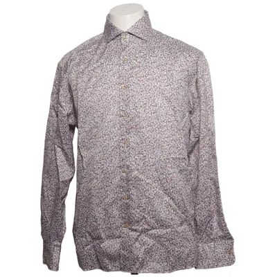 Shirt (Wit, Bruin, Grijs) van 1863 by Eterna Katoen