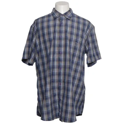 Kortärmad skjorta (Blå, Beige) från Disegna Polyester