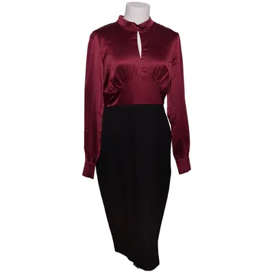 Dress (Red, Black) from Vintage Diva Cotton, Elastane, Polyester