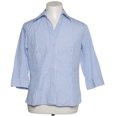 Shirt (Blauw, Wit) van Marco Pecci Katoen