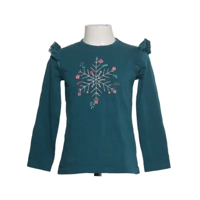 Long sleeve T-shirt (Blue) from Lamino Cotton, Elastane