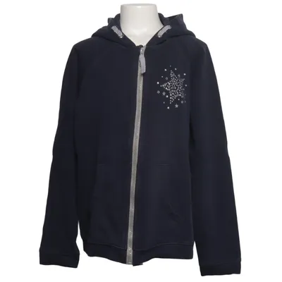 Sweat à capuche (Bleu) de Vertbaudet Coton, Polyester
