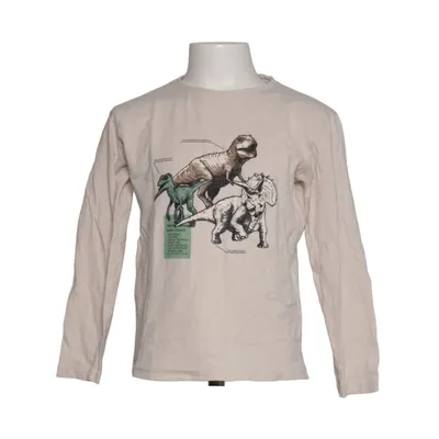 Long sleeve T-shirt (Beige) from STC Cotton
