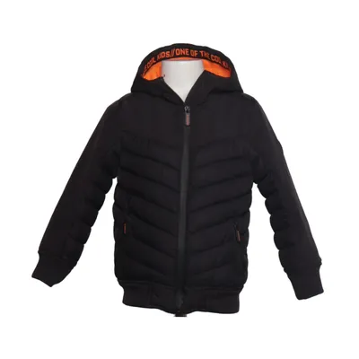 Vinterjakke (Grå, Orange) fra Dopo Dopo Elastan, Polyamid, Polyester