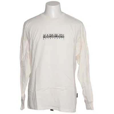 Long sleeve T-shirt (White) from Napapijri Cotton