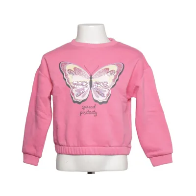 Sweatshirt (Pink, Multicolored) from Dopo Dopo Girls Cotton, Polyester
