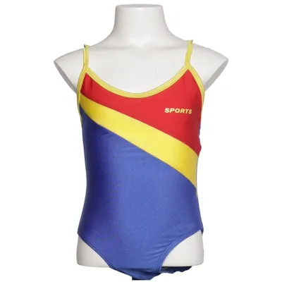 Badpak (Blauw, Rood, Geel) Elastaan, Polyamide