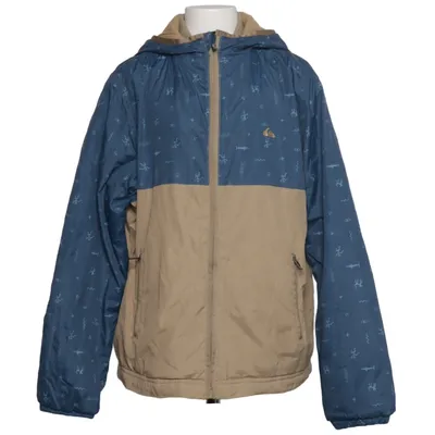 Jacket (Blue, Beige, Multicolored) from Quiksilver Cotton, Polyester
