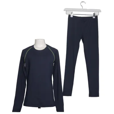 Lange Unterwäsche (Blau) von Crane Kids Elasthan, Polyester