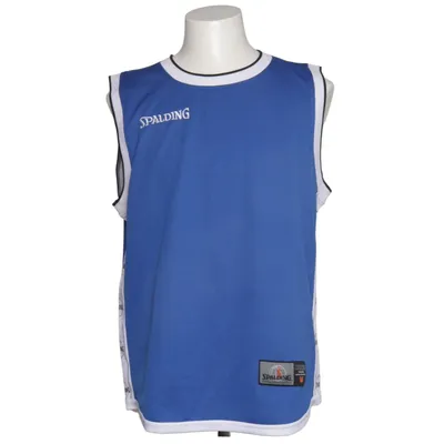 Maillot de basketball (Bleu, Blanc) de Spalding Polyester