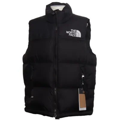 Down vest (Nuptse) from The North Face Down, Feather, Nylon, Polyester