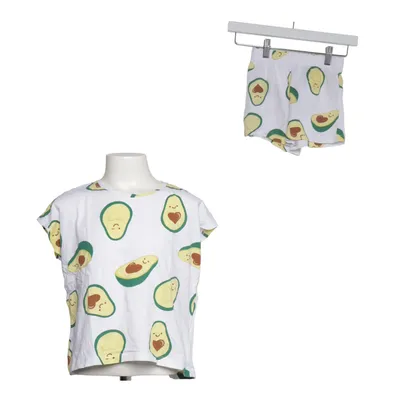 Pyjamas (Vit, Flerfärgad) från Pepperts Bomull