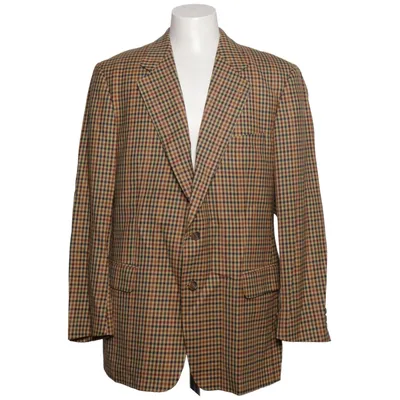 Blazer (Brown, Blue, Yellow) from Anson's Viscose, Wool