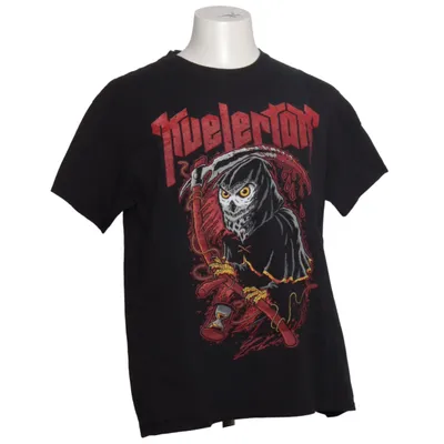 T-shirt (Sort, Flerfarvet) fra Gildan