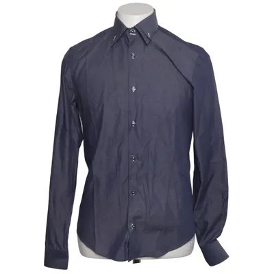 Shirt (Blue) from Zara Man Basic Cotton