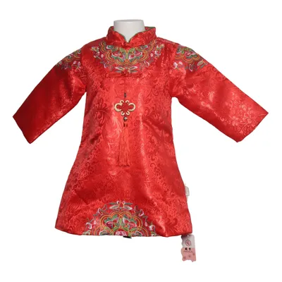 Cheongsam (Red) Polyester