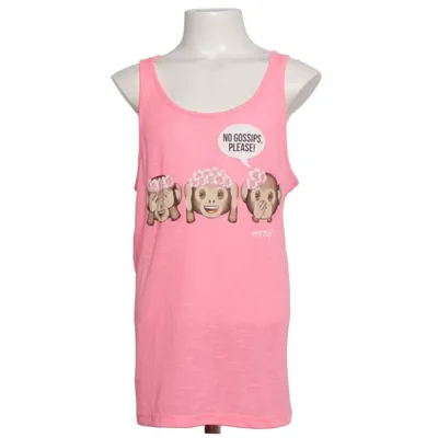 Tank Top (Pink) from Emoji Polyester