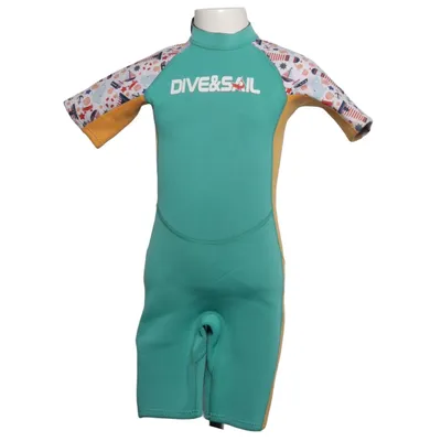 Combinaison de plongée (Vert, Orange, Multicolore) de Dive & Sail Polyamide