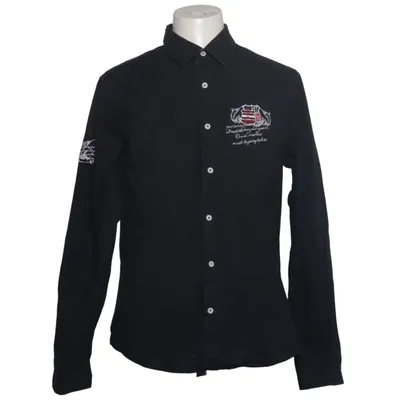Shirt (Blauw) van Jean Carriére Katoen