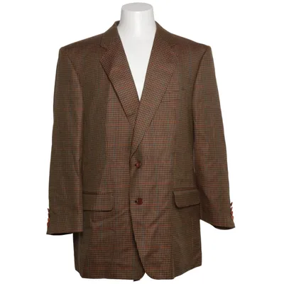 Blazer (Marron, Multicolore) de Scabal Cachemire, Viscose, Laine