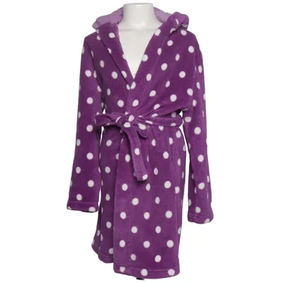 Bathrobe (Purple, White) from Kids Polyester