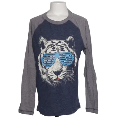 Long sleeve T-shirt (Blue, Gray) from Arizona Jean Co Cotton, Polyester