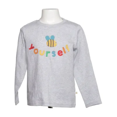 Långärmad t-shirt (Grå, Flerfärgad) från Frugi Ekologisk bomull