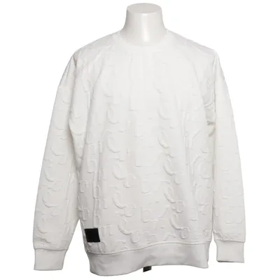 Collegetröja (Vit) från Ombre Bomull, Polyester