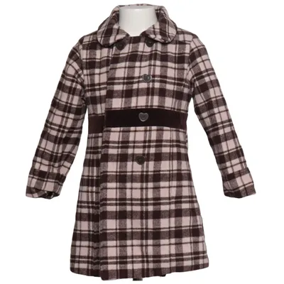 Manteau (Marron, Rose) de Twinkle Polyester, Viscose, Laine