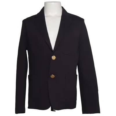 Blazer (Blue) from Daniele Alessandrini Elastane, Polyamide, Viscose