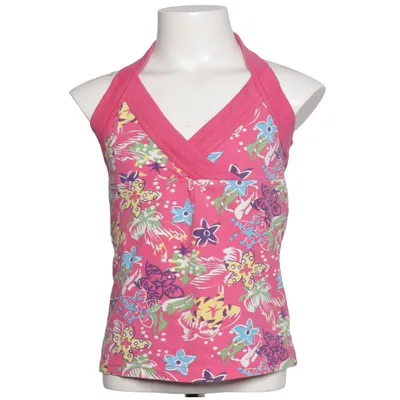 Halterneck top (Pink, Flerfarvet) fra Yigga Bomuld