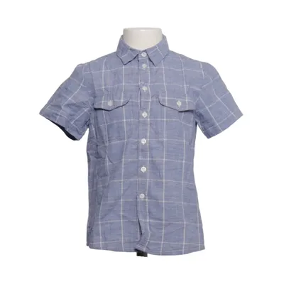 Short sleeve shirt (Blue) from Morley Cotton, Linen