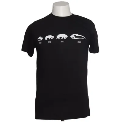 T-shirt (Black) from Smilodox Cotton