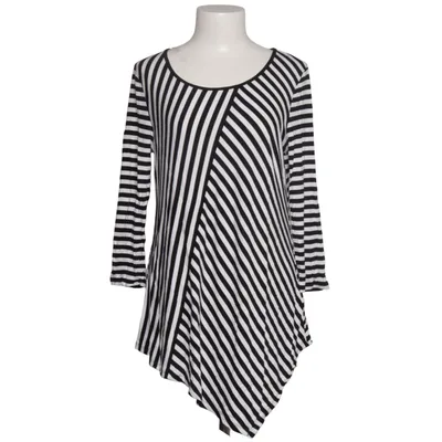 T-shirt à manches longues (Noir, Blanc) de Cable & Gauge Élasthane, Viscose