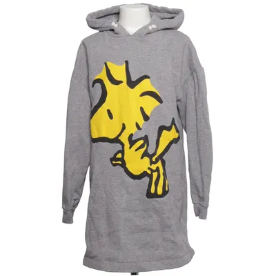 Sweat à capuche (Gris, Jaune) de Peanuts Coton, Polyester