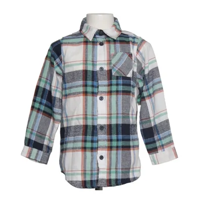 Flanellhemd (Weiß, Blau, Mehrfarbig) von Infinity Kids Baumwolle