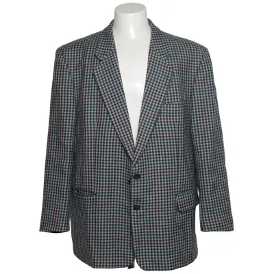 Blazer (Blue, Green, Multicolored) from Tailor & Son Viscose, Wool