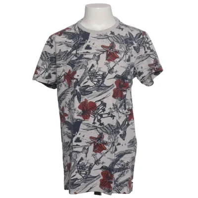 T-shirt (Gray, Blue, Red) from Petrol Cotton, Viscose