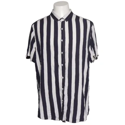 Chemise à manches courtes (Bleu, Blanc) de Koton Casual