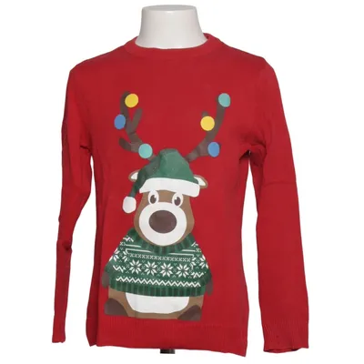 Christmas sweater (Red, Multicolored) from H&M Kids Cotton