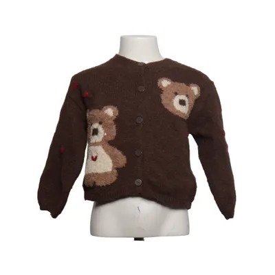 Sweater (Brun, Flerfarvet) fra Zara Elastan, Polyamid, Polyester, Uld