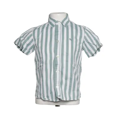 Short sleeve shirt (Green, White) from H&M Kids Cotton