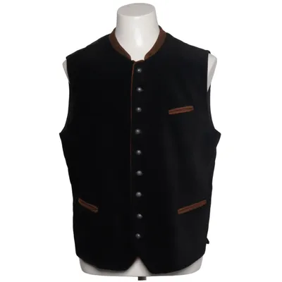 Outer vest (Black, Brown) from Distler Cotton, Polyester