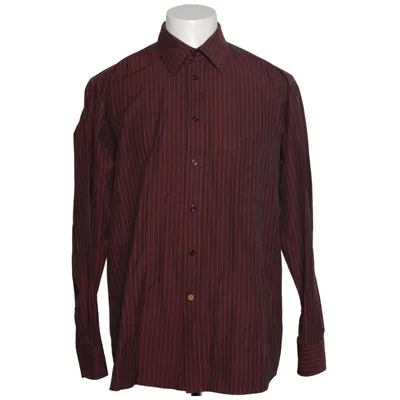 Shirt (Brown, Red) from Gamatex Cotton, Polyester