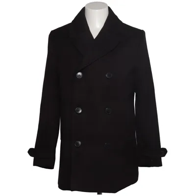 Sømandsjakke (Sort) fra H&M Man Polyester, Viscose