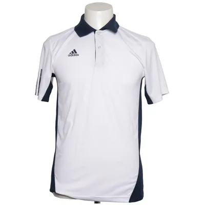 Polo shirt (White, Blue) from Adidas Polyester
