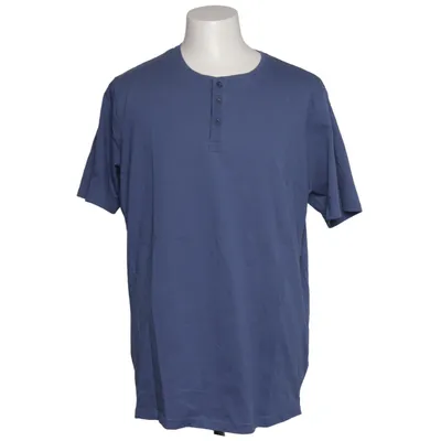 Henley shirt (Blue) from Livergy Cotton